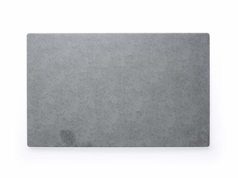 CHEF INOX RECTANGLE LIGHT GREY SLATE MELAMINE OAK 410x255mm