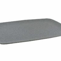 JAB CONCRETE MATT RECTANGULAR TRAY COUPE 485x355x30mm (20187