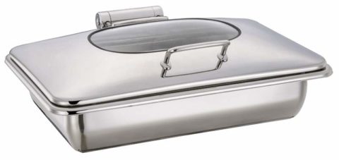 Chef Inox Ultra Chafer w/ Glass Lid