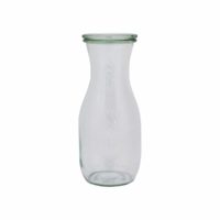 Weck Bottle Glass Jar W/Lid 530Ml 60X184Mm (764)