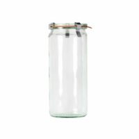 Weck Cylinder Glass Jar W/Lid 1040Ml 80X210Mm (908)