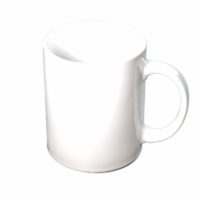 Vitroceram White Coffee Mug  350Ml