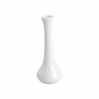 Vitroceram White Bud Vase  155Mm