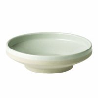 Tablekraft Soho Round Bowl Footed Limestone  230mm