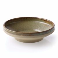 Tablekraft Soho Burnt Sienna Round Bowl Footed 230mm