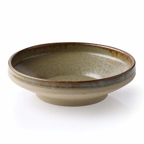 Tablekraft Soho Burnt Sienna Round Bowl Footed 230mm