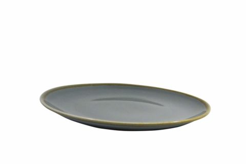 Coast Storm Grey Round Coupe Plate 250Mm