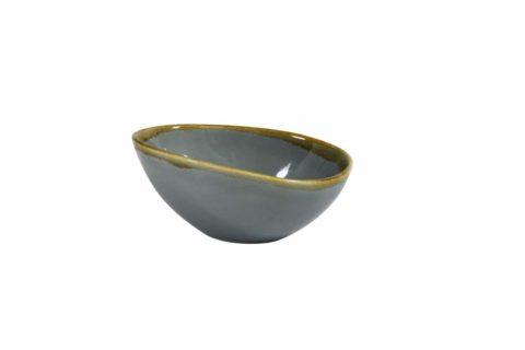 Coast Storm Grey Triangular Bowl 160Mm