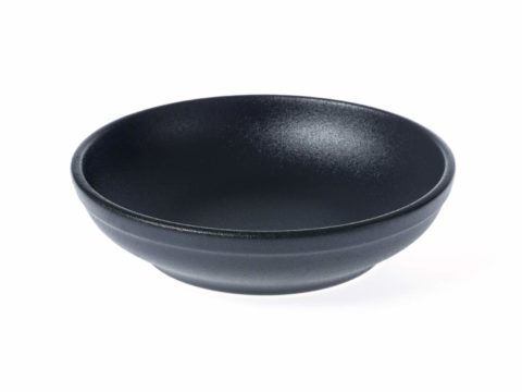 TABLEKRAFT BLACK ROUND BOWL-FLARED 230x55mm
