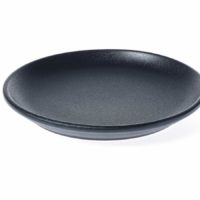 TABLEKRAFT BLACK ROUND COUPE PLATE 240mm