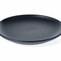 TABLEKRAFT BLACK ROUND COUPE PLATE 270mm