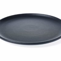 TABLEKRAFT BLACK ROUND COUPE PLATTER 330mm