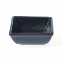 TABLEKRAFT BLACK SQUARE SAUCE DISH 80x80x35mm