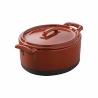 Revol Eclipse Oval Red Casserole Dish With Lid  2.5Lt (Bceo1250)