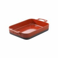 Revol Eclipse Rectangular Red Roasting Dish  1.7Lt (Bce0226)