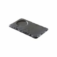 Revol Basalt Tray With Well  140X80Mm