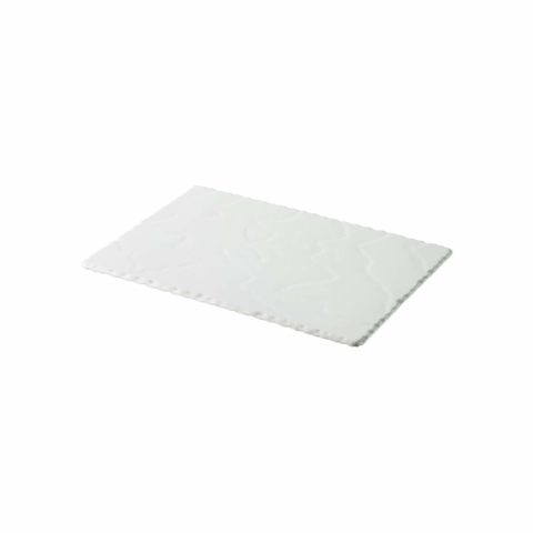 Revol Basalt Rectangular Plate 308X205Mm White