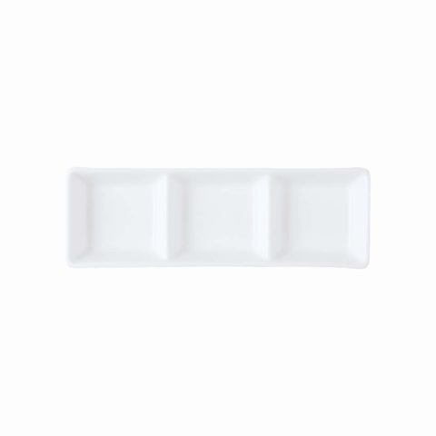 Chelsea Sauce Dish With 3 Compartments (41/3805)  185X60Mm