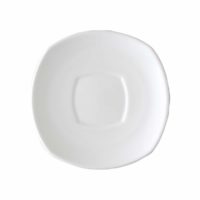 Chelsea Square Saucer With Square Well (4114)  150Mm