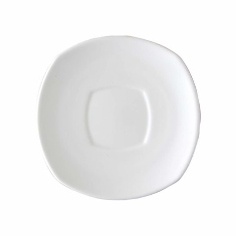 Chelsea Square Saucer With Square Well (4114)  150Mm