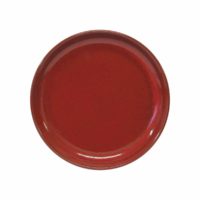 Artistica by Tablekraft Round Plate Reactive Red 270Mm
