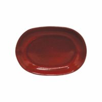 Artistica Oval Serving Platter-305X210Mm Reactive Red