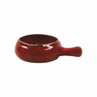 Artistica Sauce Boat W/Hdle 110X45Mm Reactive Red