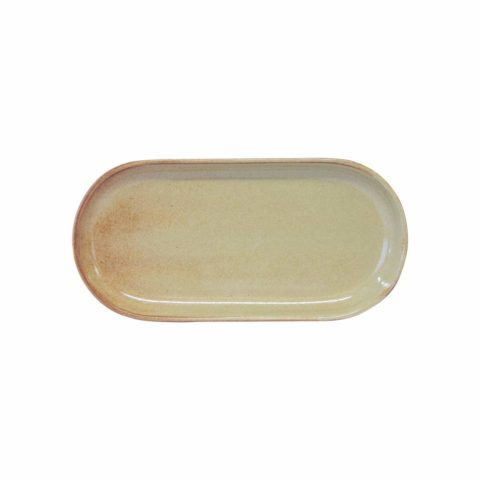 Artistica Oval Plate Coupe 300X140Mm Flame