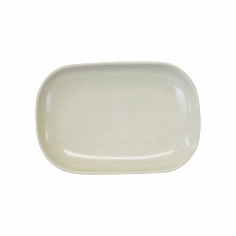 Artistica Rectangular Plate Coupe 240X160X25Mm Sand