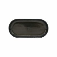 Artistica Oval Plate Coupe 300X140Mm  Midnight Blue