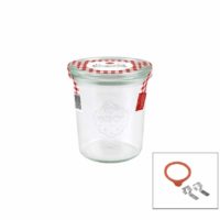 Complete Weck Glass Jars W/Lid/Seal 140Ml 60X70Mm (761)