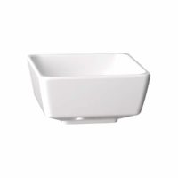 APS Square Dish-190X190X95Mm White  Melamine?Float?