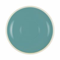 Brew-Teal/White Espresso Saucer To Suit Bw0300