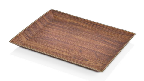 EVELIN RECTANGULAR DISPLAY TRAY FLARED SIDES 355x190mm