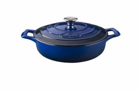 La Cuisine Pro Series Round Saute Pan Sapphire 280mm 3.5lt