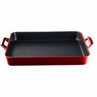 La Cuisine Pro Series Roast Pan ? 305x200x60mm ? Red