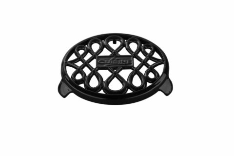 La Cuisine Round Trivet ? Black