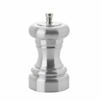MARLUX ZUMBA SALT MILL 10CM S/STEEL