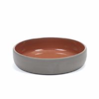 Serax Dusk Red Plate Round Deep 145X30Mm
