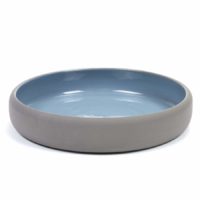 Serax Dusk Blue Plate Round Deep 205X35Mm