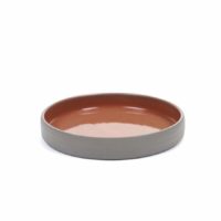 Serax Dusk Red Plate Round Deep 120X20Mm