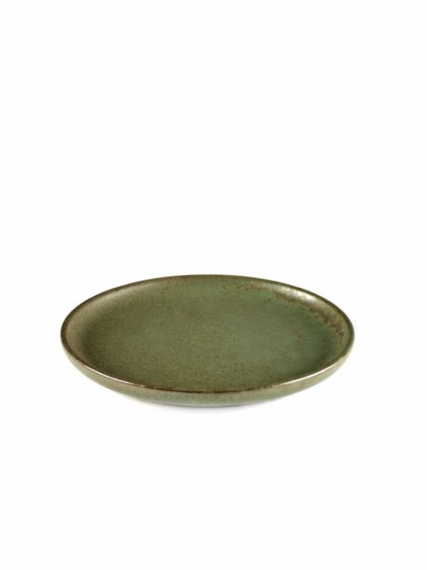 Serax Round Bread Plate Surface Camogreen 160X15Mm