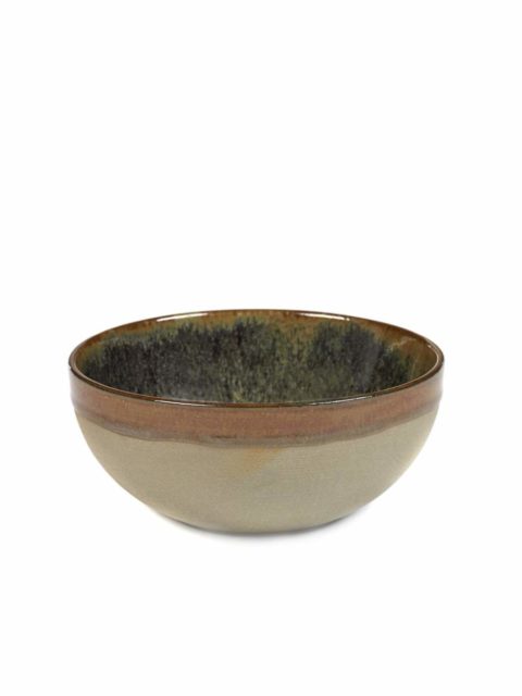 Serax Round Bowl Surface Small Indi Grey 150X65Mm