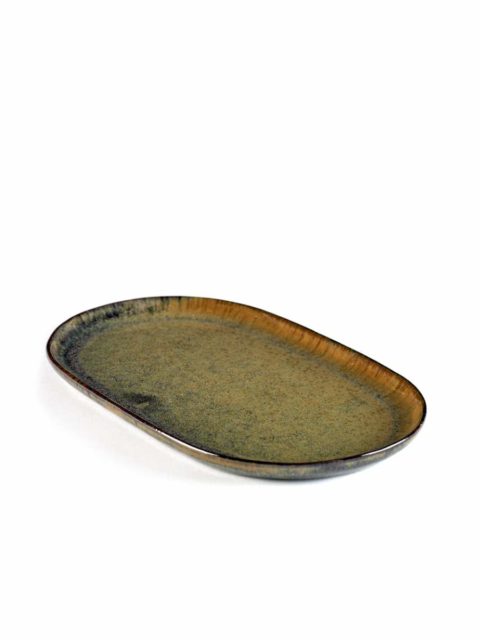 Serax Tapas Plate Rectangular Surface Indi Grey 150X250X15Mm