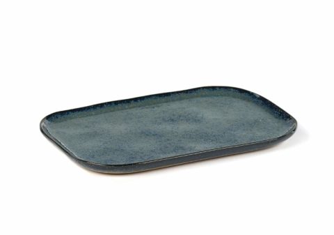 Serax Merci Rectangular Plate Blue/Grey