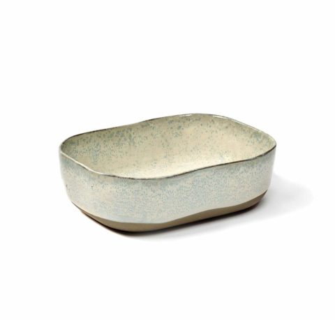 Serax Merci Deep Rectangular Bowl Off White  145mm x 105mm