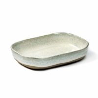 Serax Merci Deep Rectangular Bowl Off White  145mm x 105mm