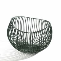 Serax Wire Basket Green Small 230X200X160Mm