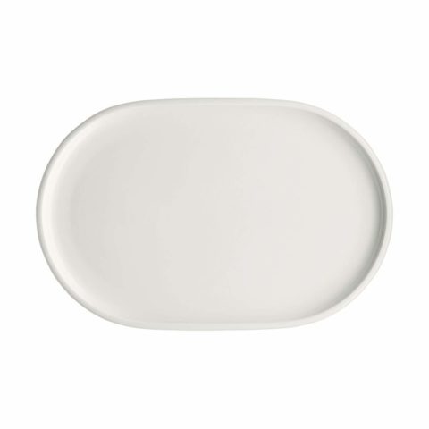 Schonwald Shiro White Platter Coupe Oval  230mm x 160mm