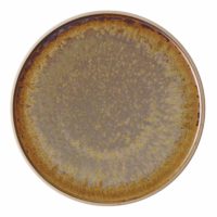 Tablekraft Soho Burnt Sienna Round Plate 200mm